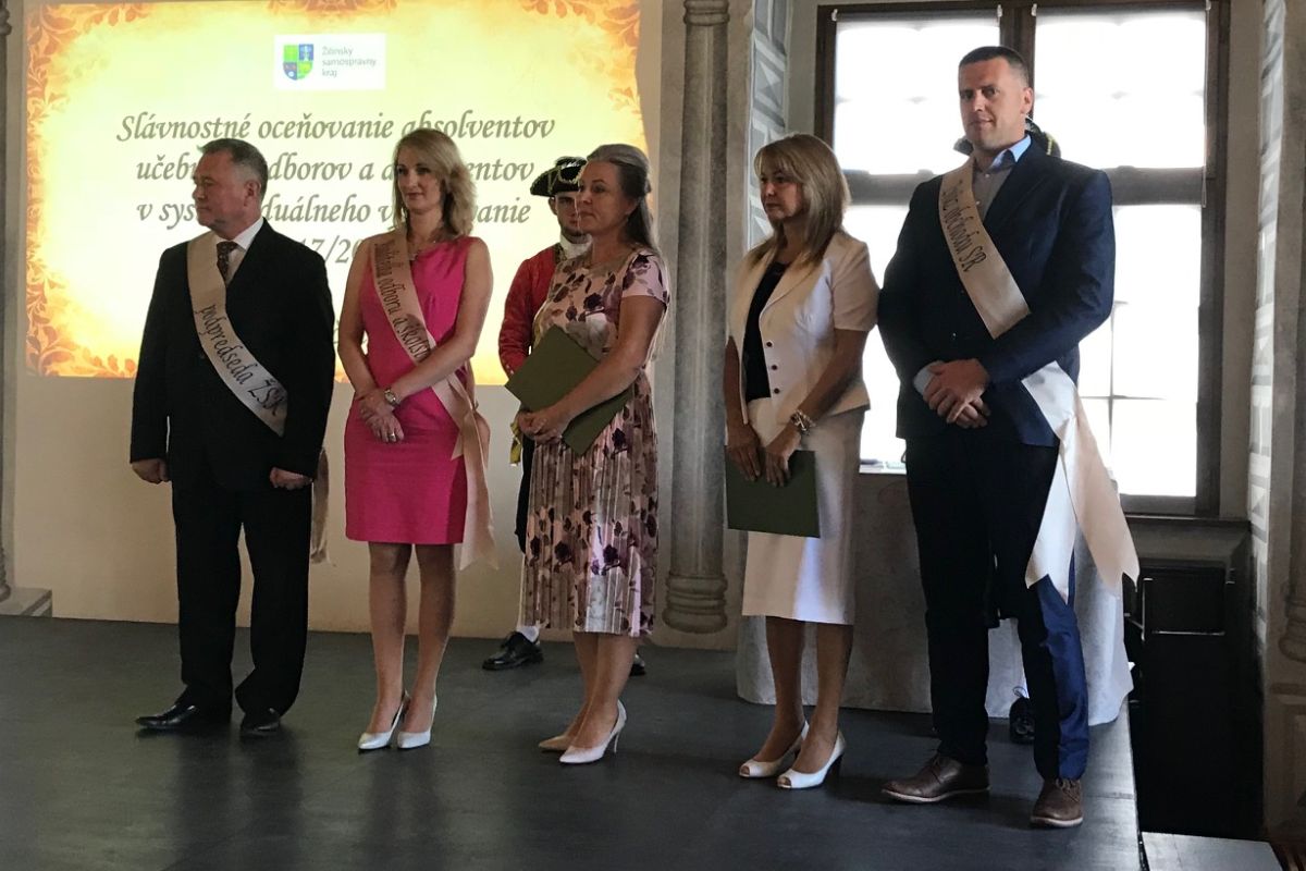 Slávnostné oceňovanie absolventov učebných odborov