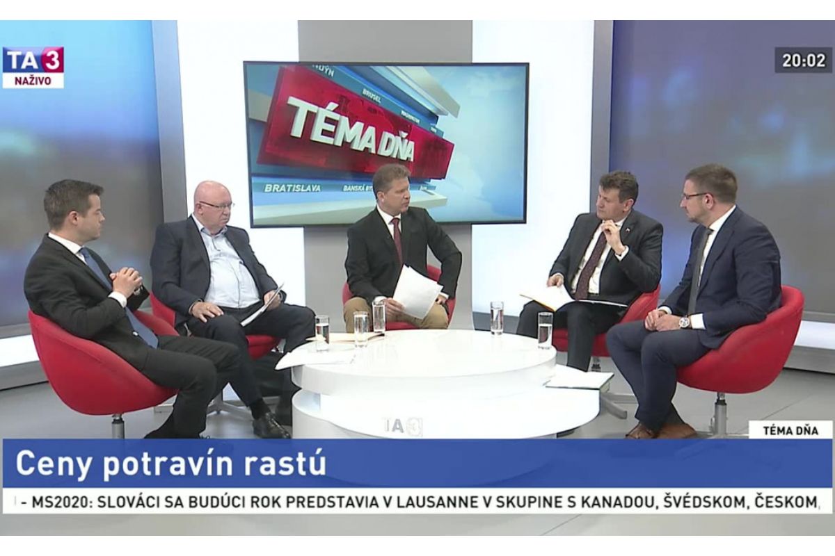 Téma dňa: Ceny potravín