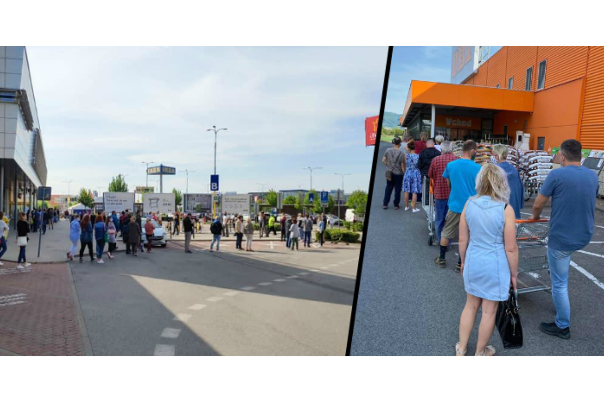 Ľudia kupujú to, čo pre vírus nestihli