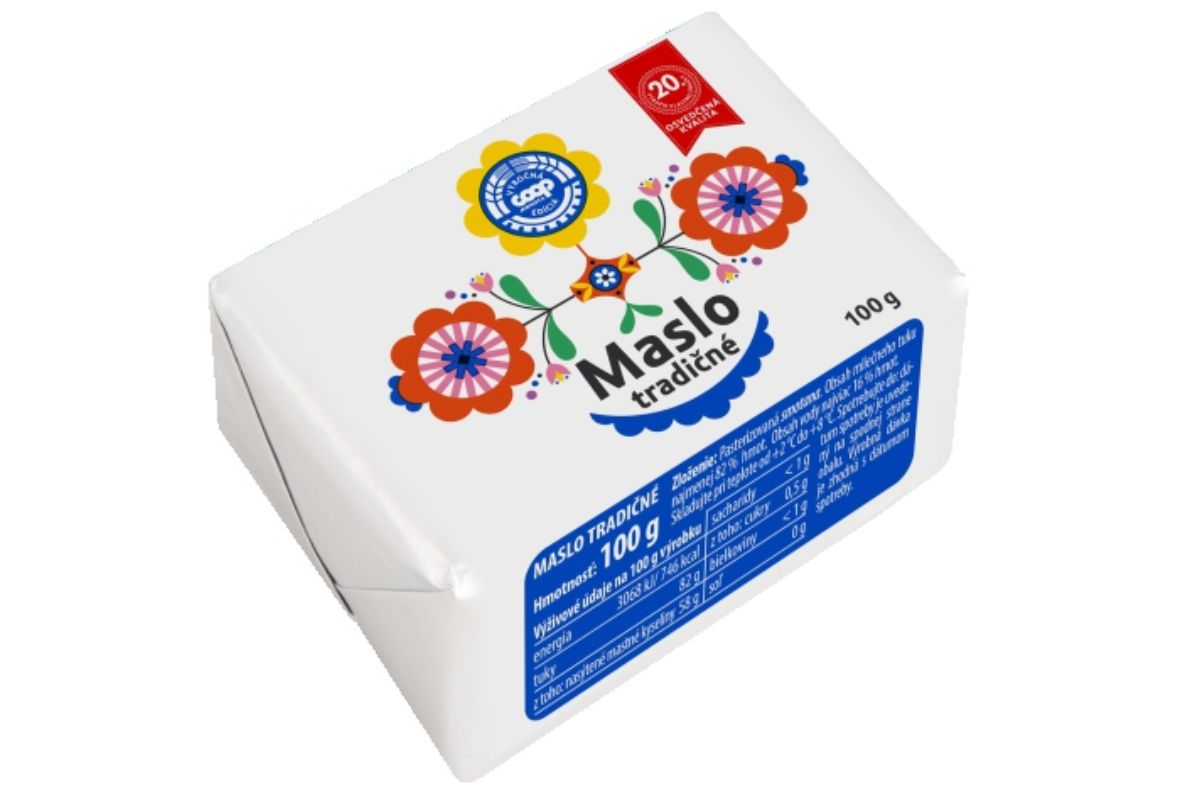 COOP Jednota potvrdila lídra v obľúbenosti privátnych značiek, maslo, bryndzu, mak a čaj si spotrebitelia zvolili za najlepšie novinky na trhu