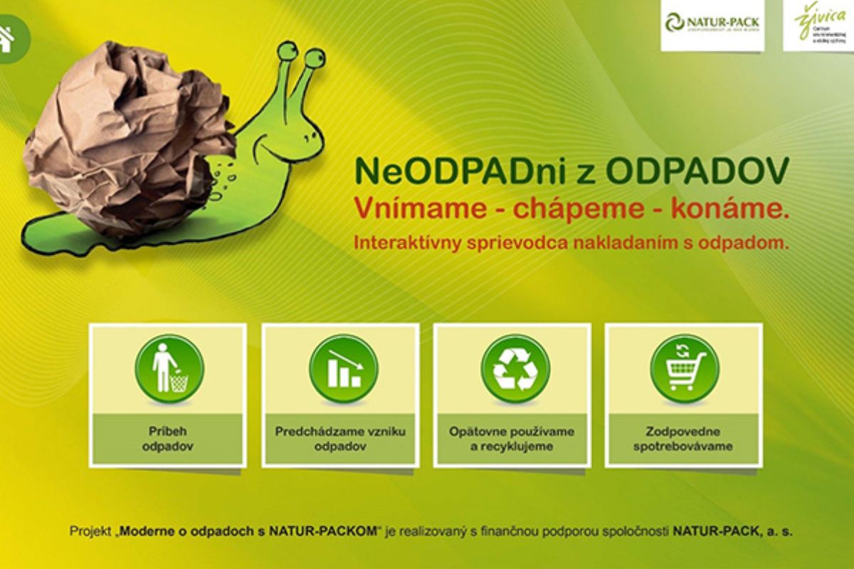 Aj NATUR-PACK, a.s. aktívne prispieva k ochrane životného prostredia