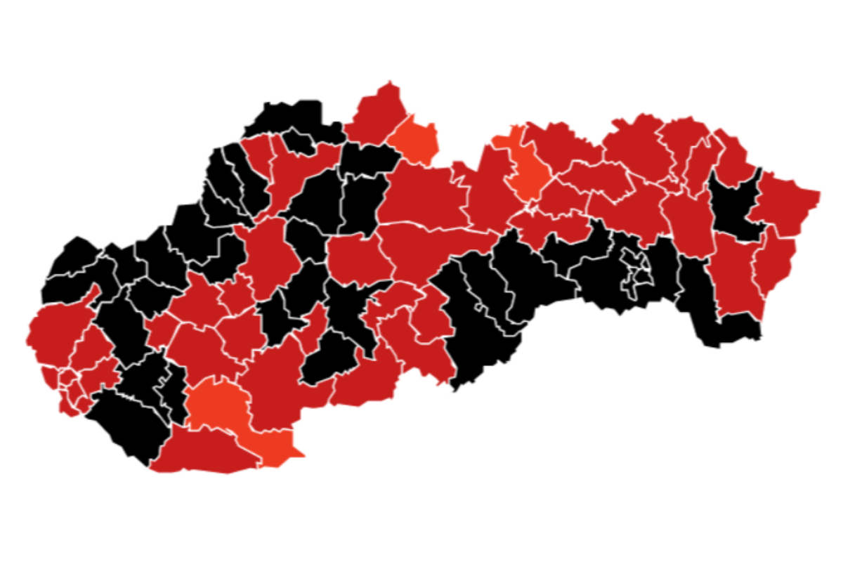 Okresy Covid automatu - aktualizácia od 15.3.2021